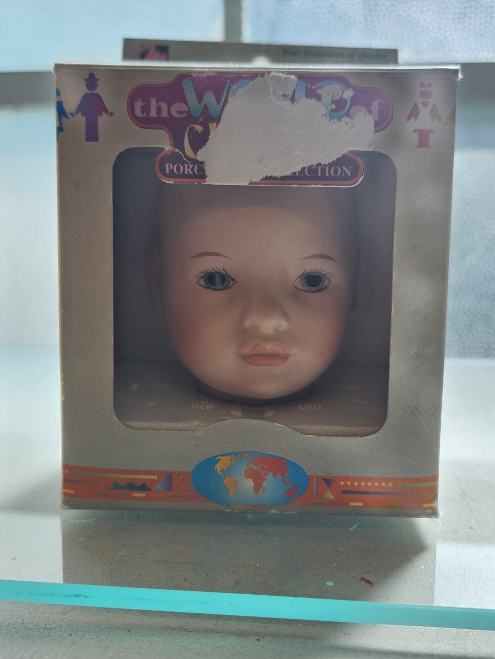 Vintage Mangelsen's The World Of Children Porcelain Doll Head
